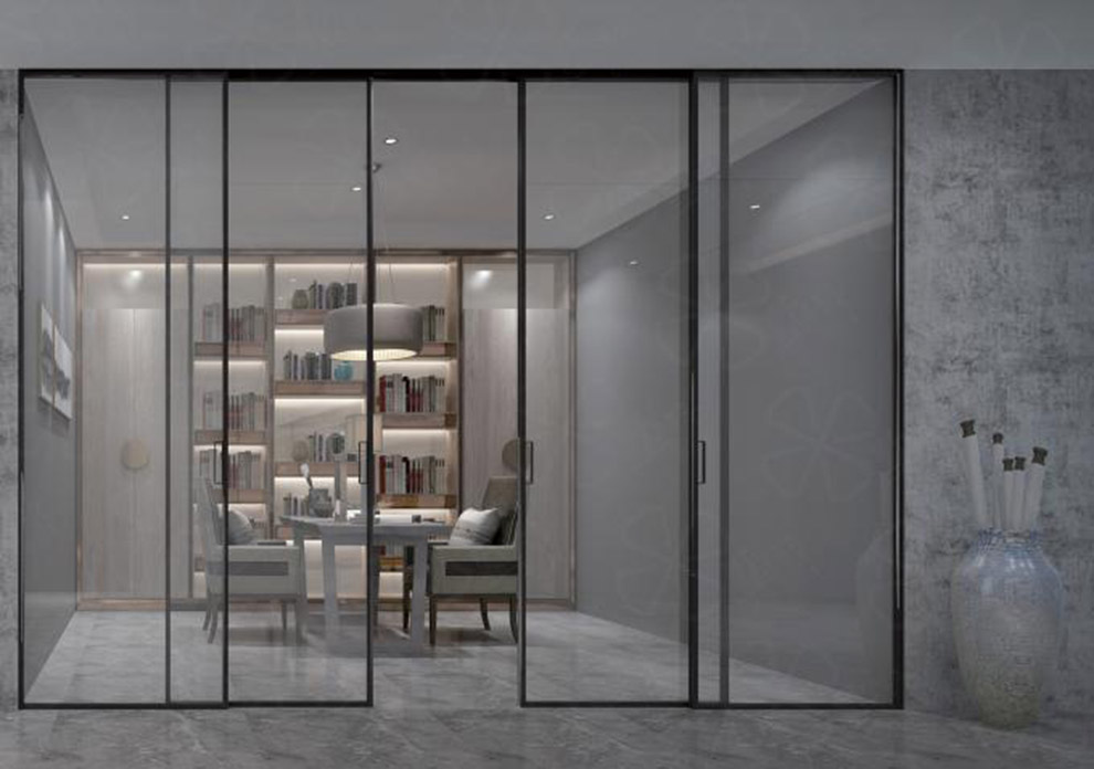 磁悬浮对开门机